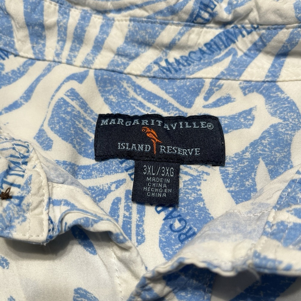 Detroit Lions Margaritaville Island Team NFL Blue Men's 3XL Hawaiian‎ Shirt - Picture 5 of 11